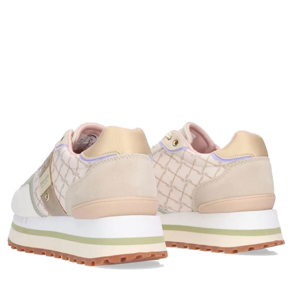 Scarpe Donna BLAUER Sneakers Epps 01 Colore Fantasy - Beige