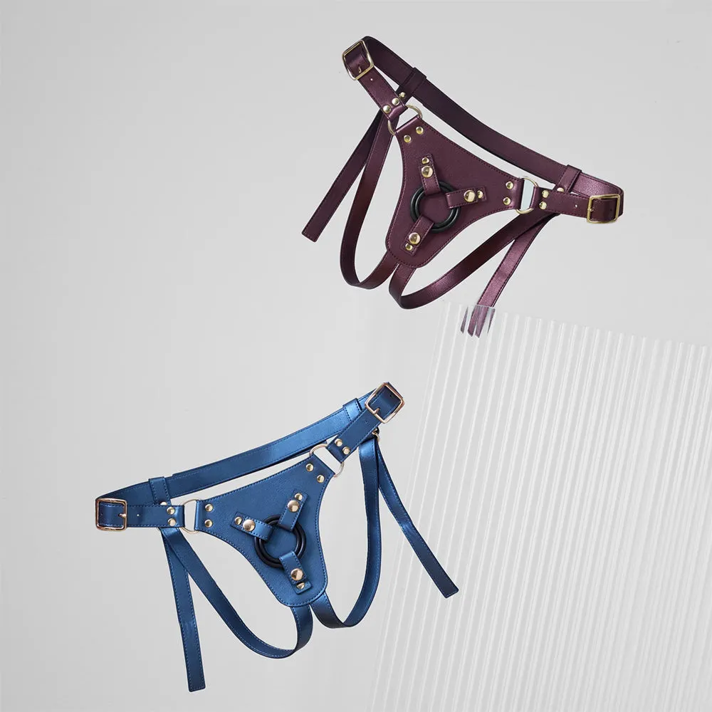 Strap On Me Dildo Harness - Generous - Eggplant