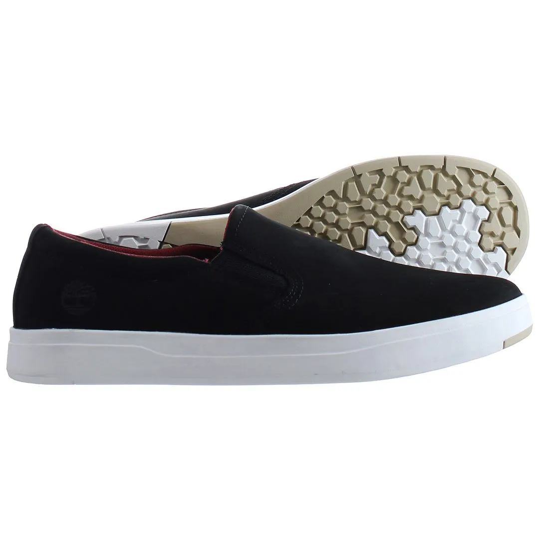 Timberland Davis Square Mens Black Plimsolls