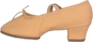 TINRYMX Women Latin Dance Shoes Ballroom Canvas Dance Shoes with Rubber Sole