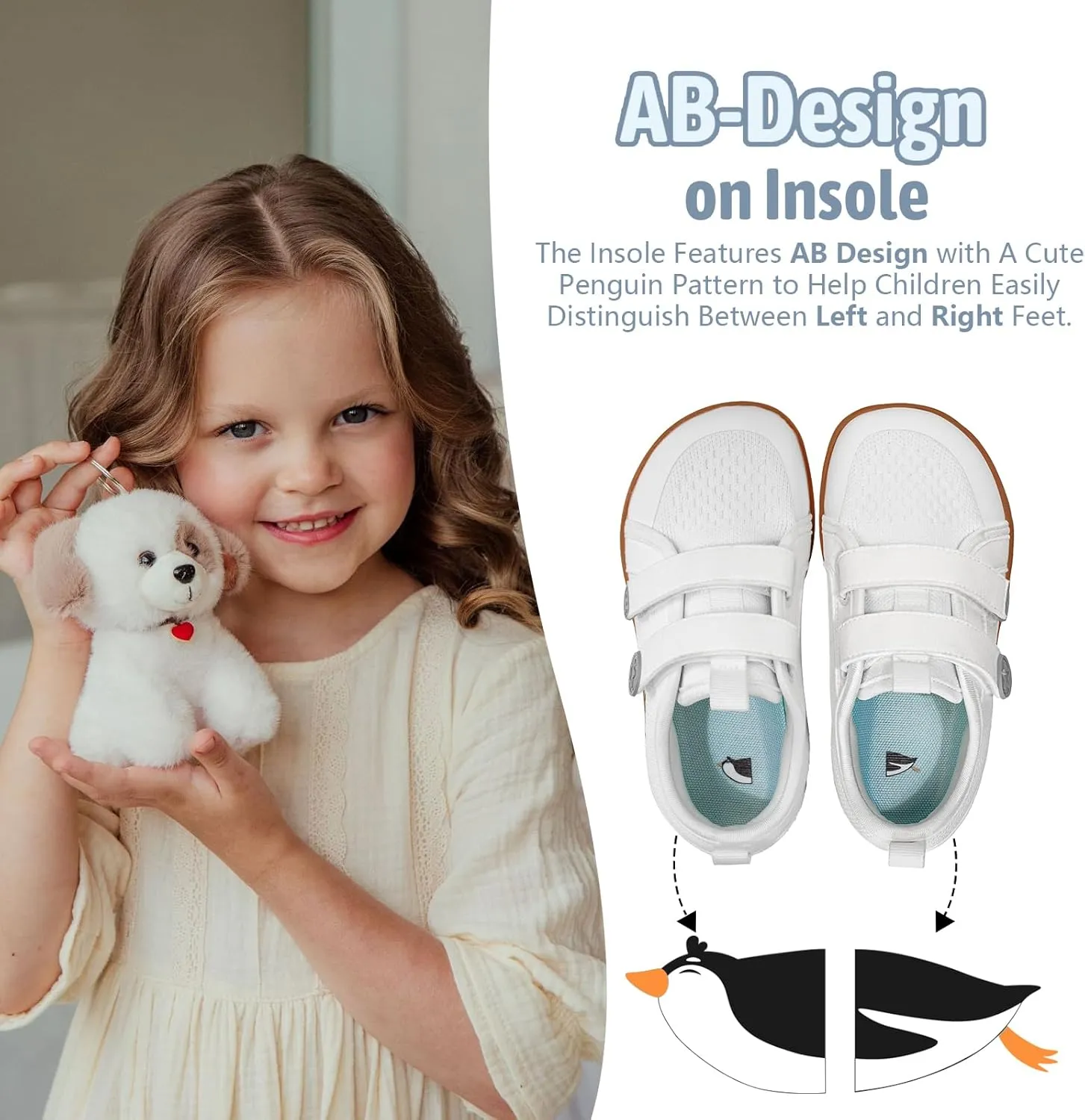 Toddler Shoes Boys Girls Kids Wide Toe Box Barefoot Shoes Breathable Zero Drop Non-Slip Sneakers for Toddler/Little Kid/Big Kid