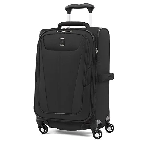 Travelpro Maxlite 5 | 5-PC Set | Underseater, 21" Carry-On, 25" & 29" Exp. Spinners with Travel Pillow (Black)