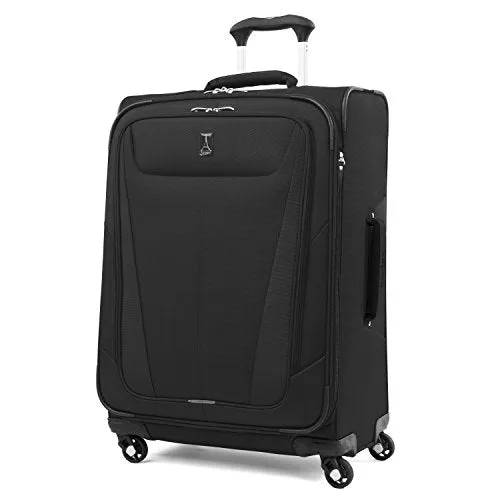 Travelpro Maxlite 5 | 5-PC Set | Underseater, 21" Carry-On, 25" & 29" Exp. Spinners with Travel Pillow (Black)