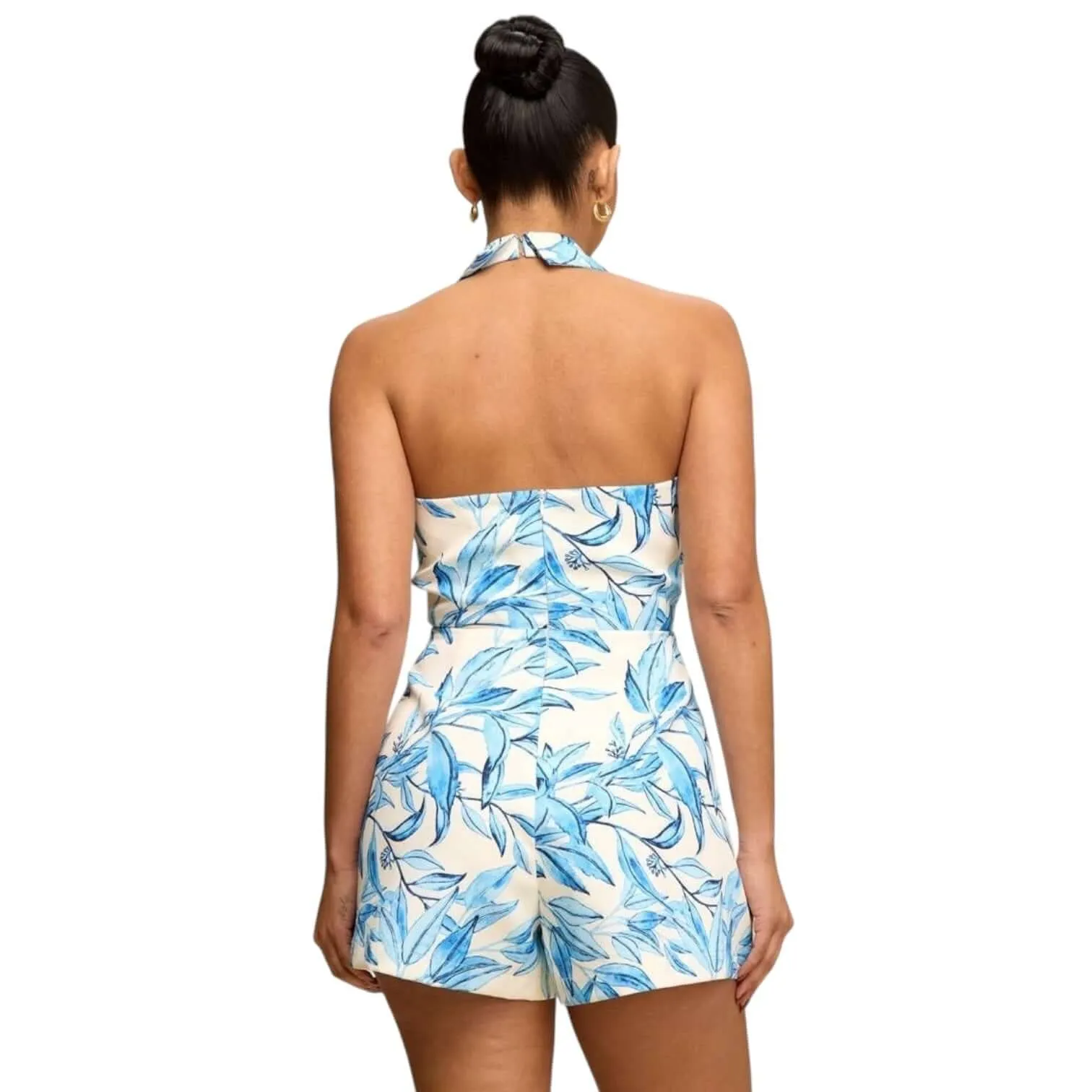 Tribal Tie Front Romper