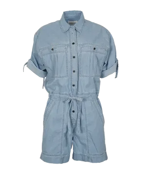 Vally Romper in Light Blue