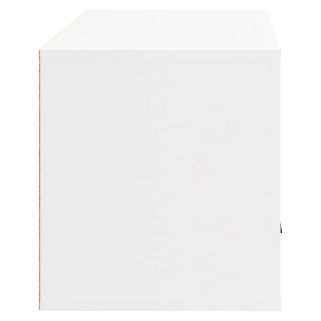 Wall-mounted Shoe Cabinet White 70x35x38 cm Engineered Wood