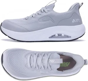 Wide Toe Box Arch Support Walking Shoes for Men | Orthotic Plantar Fasciitis Tennis Sneakers | Slip On Air Running Shoes