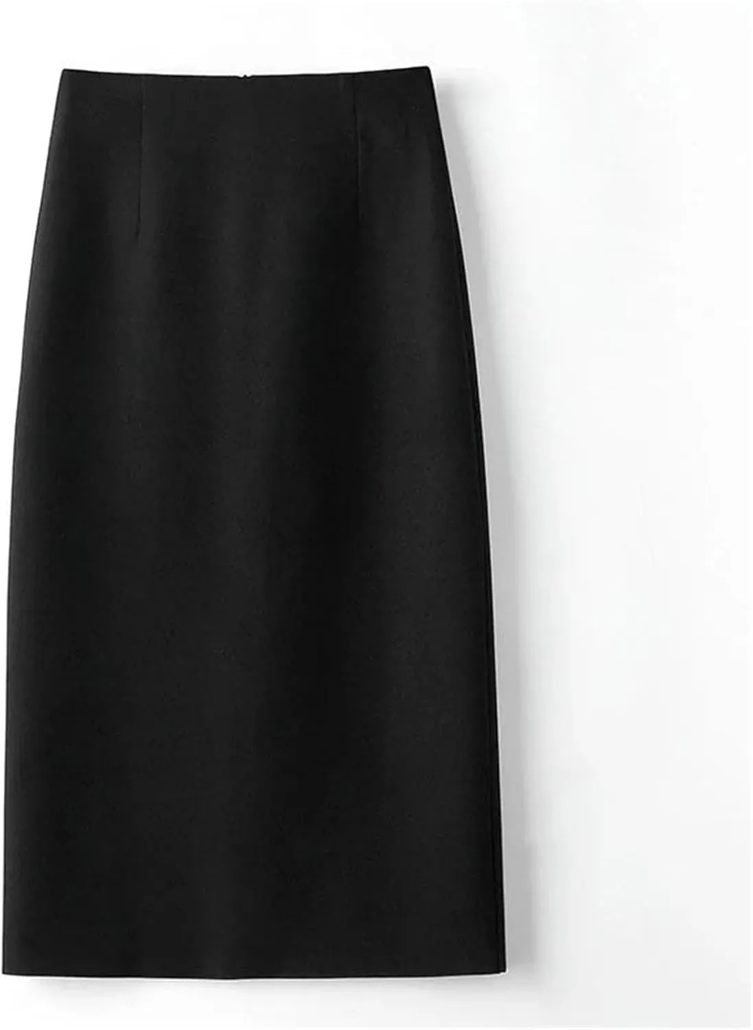 Women's mid-Length Business Casual Workplace Fashion Slim high Waist Elegant Straight Pencil Skirt